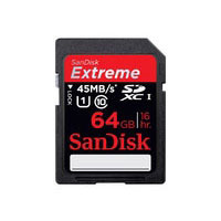 Sandisk 64GB Extreme SDXC (SDSDX-064G-X46)
